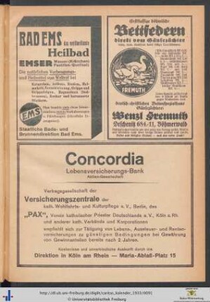 Anzeigenteil.