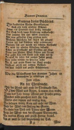 Bauern-Practica.