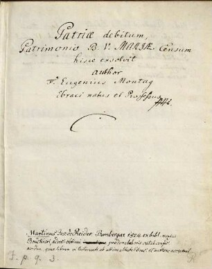 Bargildi Franconis Disquisitio De Ducatu Et Iudicio Provinciali Episcopatus Wirceburgensis : In Ordine Ad Valorem Argumenti Praesumtae Ex Situ Superioritatis Territorialis