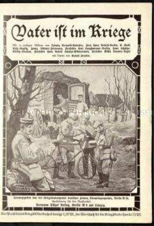 Vater ist im Kriege. Ein Bilderbuch für Kinder