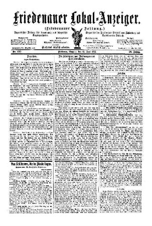 Nr. 135, 11.06.1911