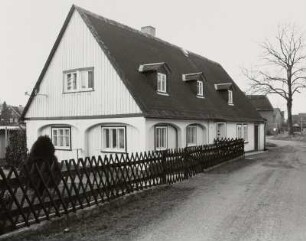 Neukirch, Wohnhaus : Neukirch. Wohnhaus, Dorfweg 31, (um 1800). Straßenansicht