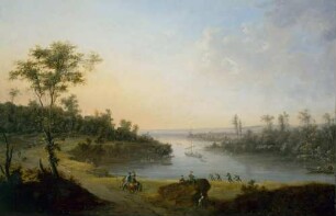 Die Elbe bei Serkowitz