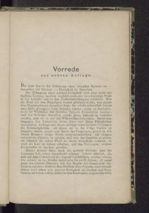 Vorrede zur achten Auflage.