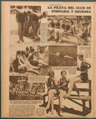 La pileta del Club de Gimnasia y Esgrima [Fotografías]
