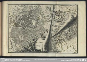 Pl. 13. Plan des Attaques de Mons en 1746