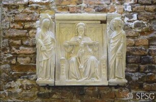 Potsdam, Park Sanssouci, Friedenskirche, Detail.