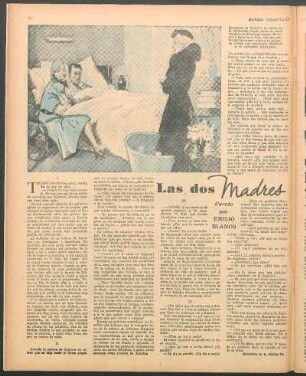 Las dos madres : Cuento por Emilio Blanco