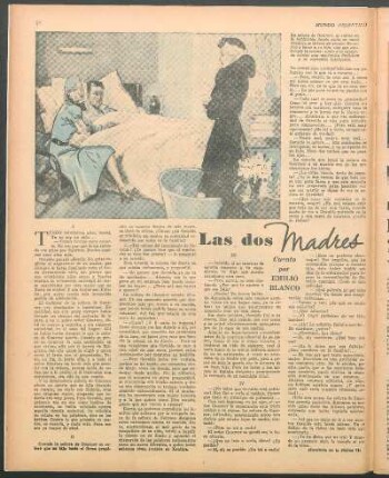 Las dos madres : Cuento por Emilio Blanco