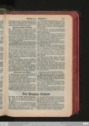 Der Prophet Nahum