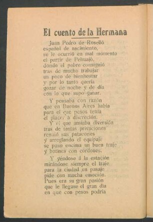 El cuento de la hermana