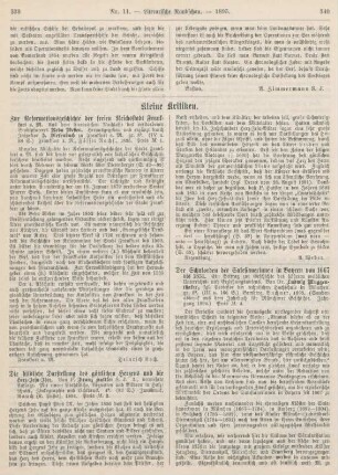 339-342 Kleine Kritiken