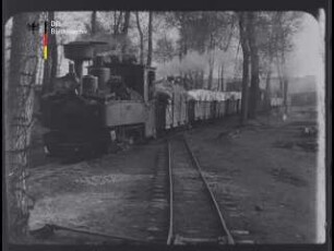 Mit der Feldbahn an die Front im Westen (1918)