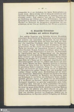 16. Granitische Tiefenkörper im westlichen und mittleren Erzgebirge