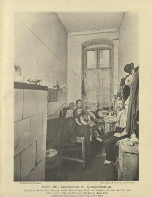 Berlin SO., Liegnitzestr. 9. Quergebäude pt. Stube
