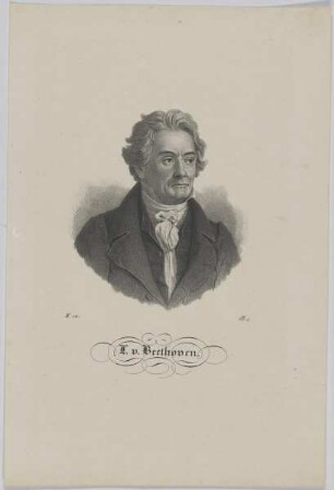 Bildnis des L. v. Beethoven