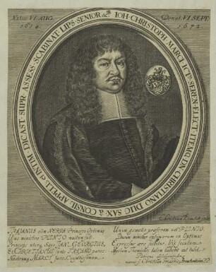 Bildnis des Iohannes Christophorus Marci