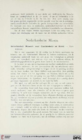 Nederlandsche Musea