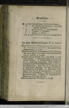 In allen Buchhandlungen ist zu haben