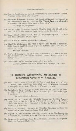 II. Histoire, archéologie, mythologie et littérature grecque et romaine