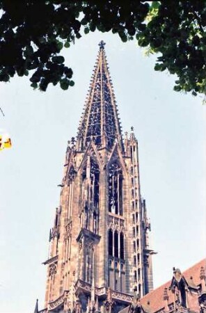 Freiburg: Münsterturm, Südseite