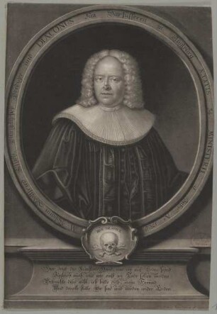 Bildnis des Johann Gottfried Essich