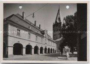 Soest, Rathaus und St.-Patrokli-Dom