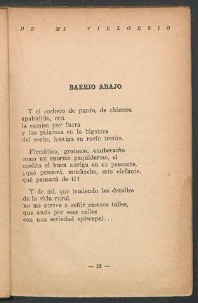 Barrio abajo