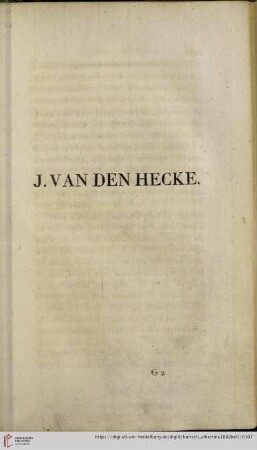 J. van den Hecke
