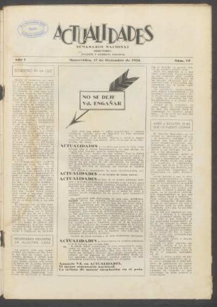 1924,1,19: año 1, núm. 19 (17 de diciembre de 1924)