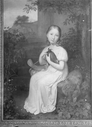 Gräfin Louise Bose als Kind