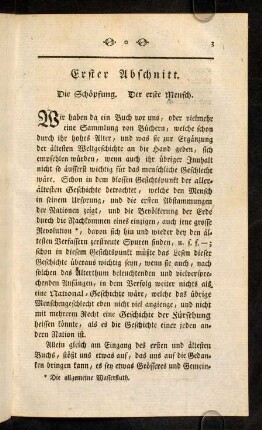 3-29, Erster Abschnitt. Die Schoepfung. Der erste Mensch.
