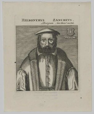 Bildnis des Hieronymus Zanchivs