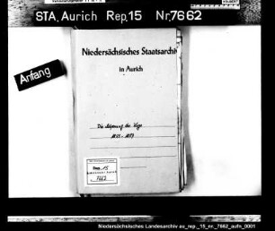 Die Überwachung der Wegeverwaltung im Amt Leer