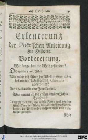 Erleuterung der Poetischen Anleitung zur Historie.