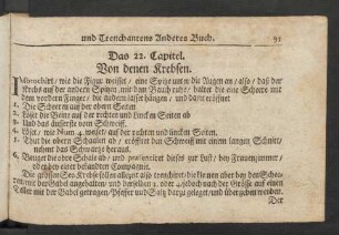 Das 22. Capitel.