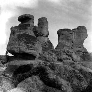 Felsen oberhalb der Festung Kaleto