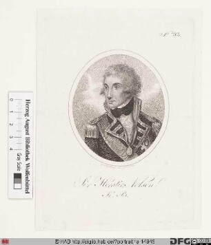 Bildnis Horatio Nelson, 1801 1. Viscount N.