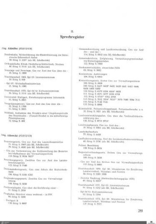 Sprechregister 1968-1972
