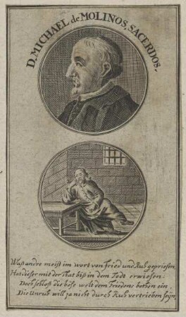 Bildnis des Michael de Molinos