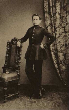 Hindenburg als Kadett