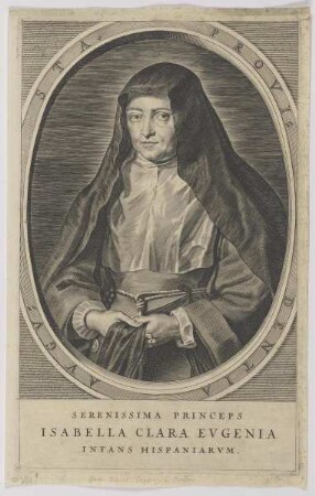 Bildnis der Isabella Clara Eugenia Infans Hispaniarvm