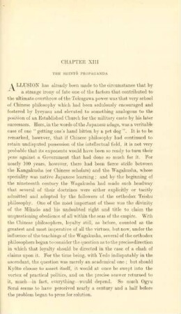 Chapter XIII. The Shinto propaganda