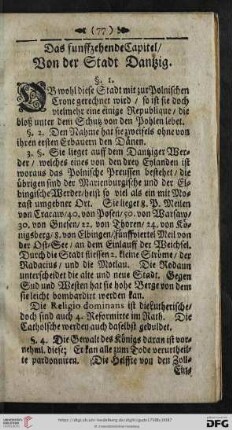 Das funffzehende Capitel