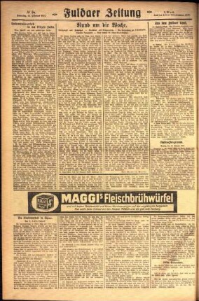Zweite Ausgabe vom Sonntag, den 13. Februar 1927.