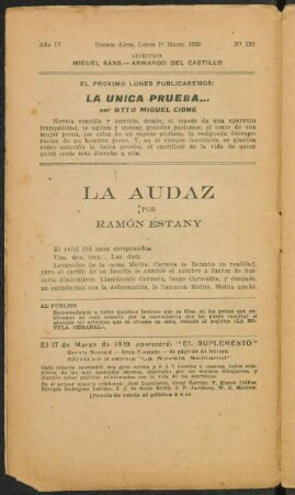 1920004120: La audaz