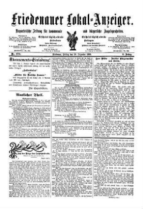 Nr. 279, 29.12.1899