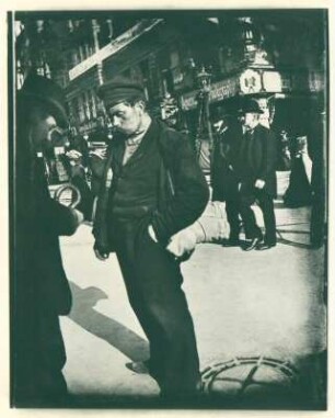 Mann in der Friedrichstraße