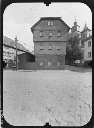 Schmalkalden, Entenplan. Wohnhaus. Giebelfront