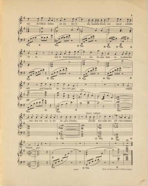 4 Lieder : für eine [mittlere] Singstimme mit Begleitung des Pianoforte ; Op. 27 ; No. 1. Ruhe, meine Seele! (Karl Henckell), No. 2. Cäcilie (Heinrich Hart), No. 3. Heimliche Aufforderung (John Henry Macklay), No. 4. Morgen! (John Henry Macklay)
